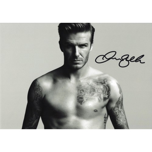 David Beckham デビッド・ベッカム 直筆サイン入り写真COA付